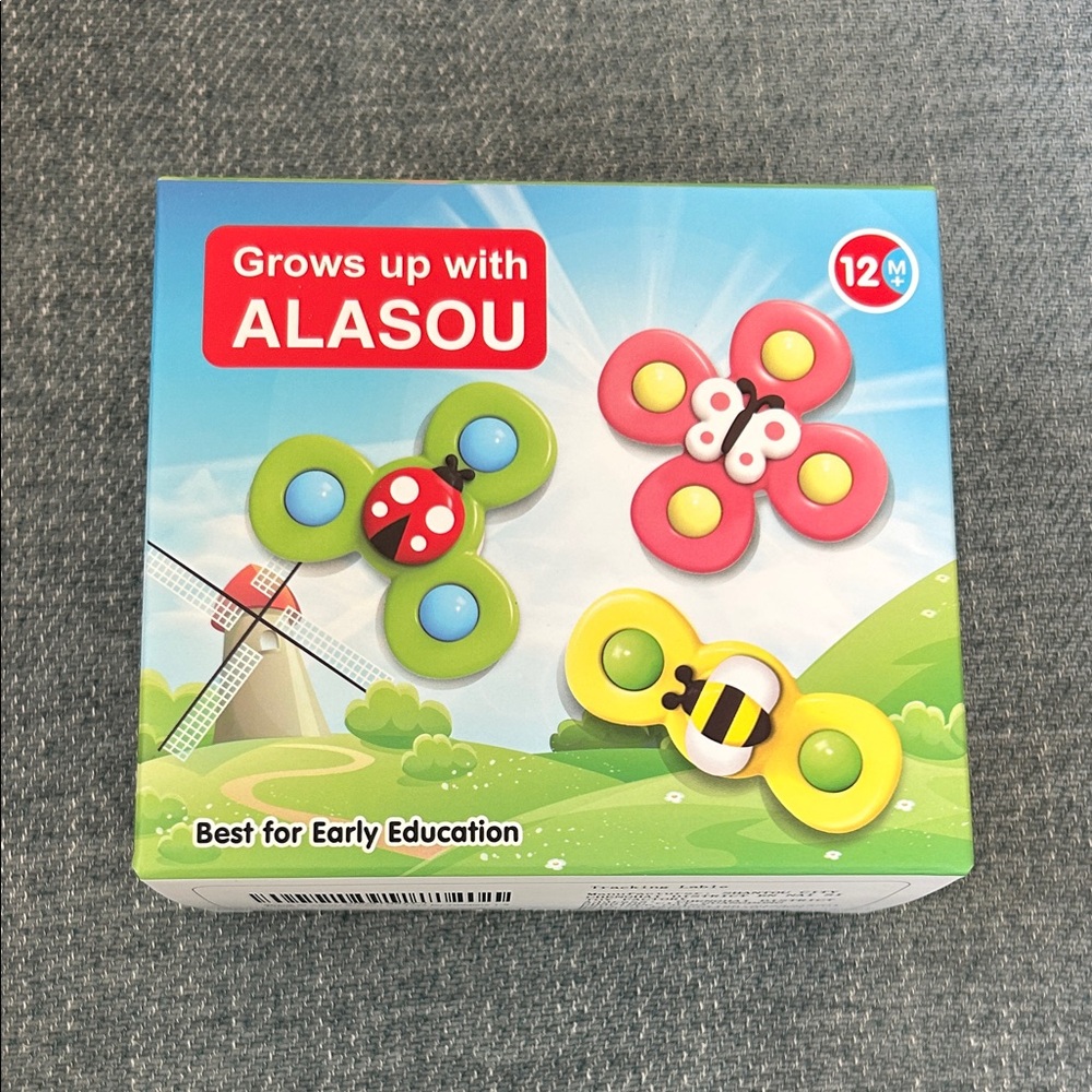 Baby Spinning Toys Ladybug Set